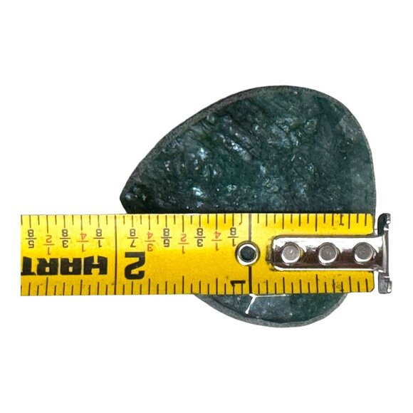 Natural Emerald Gemstone 50grams Pear Shape Cut Stone Size 48x43.5mm 250 Carats - Picture 9 of 10